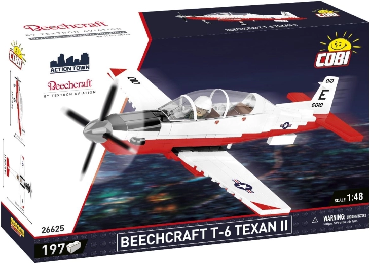Cobi Beechcraft T-6 Texan II kit de construcție avion 1:48 (197 piese)