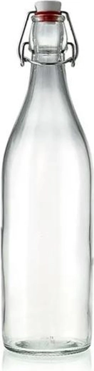 Sticlă de sticlă cu închidere cu clemă TORO 500 ml