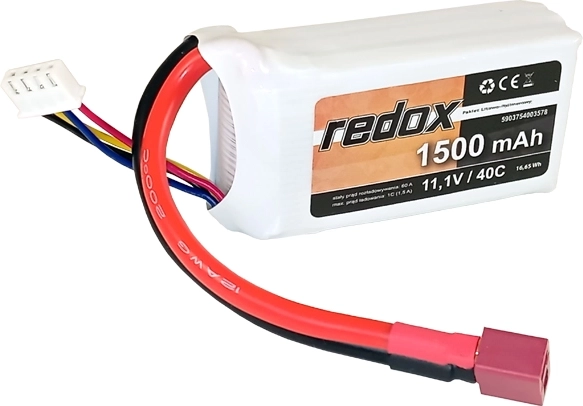 Acumulator LiPo Redox 1500 mAh 11,1 V 40C