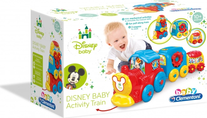 Trenuleț interactiv suprapus Disney de la Clementoni