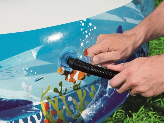 Gonflare rapidă datorită valvelor mari