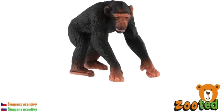 Figurină de cimpanzeu comun, 7 cm