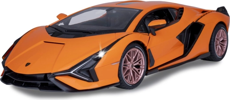 Vopsea fidelă și detalii Lamborghini licențiate