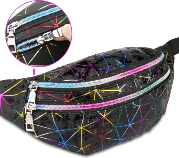 Trei buzunare practice cu fermoar