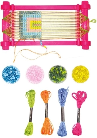 Țesere ușoară datorită stativului de împletit