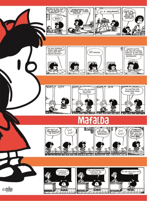 Puzzle CLEMENTONI MAFALDA 500 piese