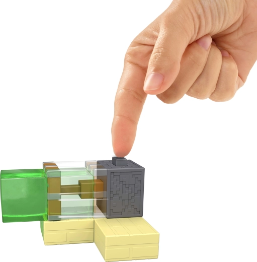 Capcană redstone interactivă cu buton