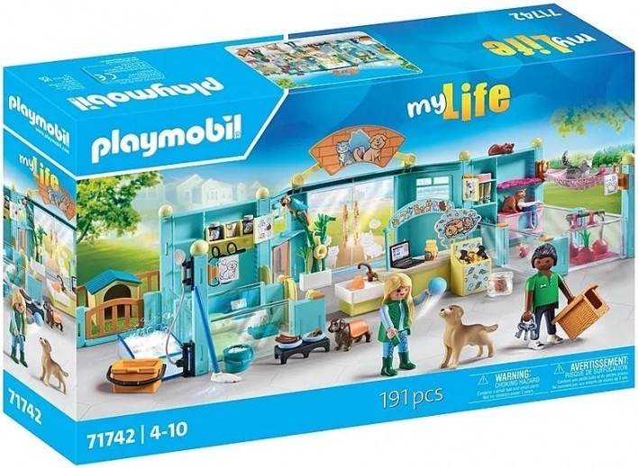 Set de figurine My Life hotel pentru animale