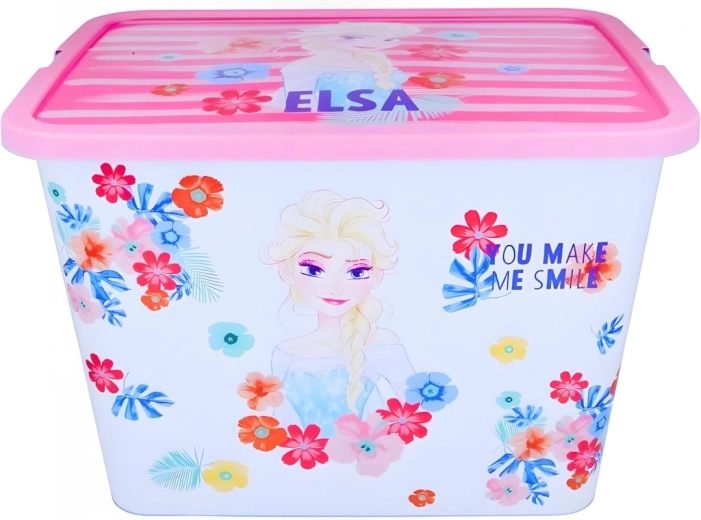 Cutie de depozitare cu capac cu clips Frozen Stor - 1 bucată
