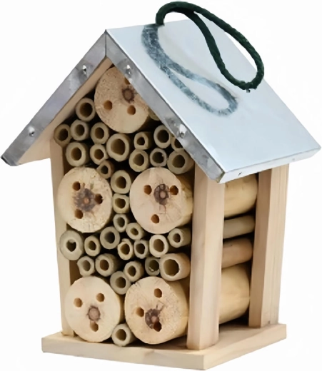 Hotel din lemn pentru insecte 20 × 15,5 × 12 cm