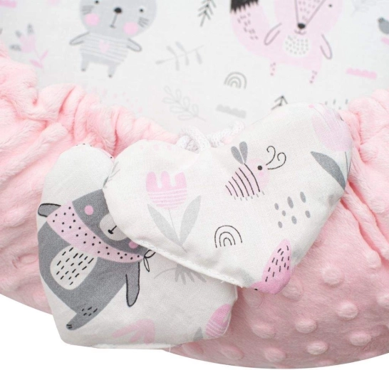 Minky moale și bumbac respirabil