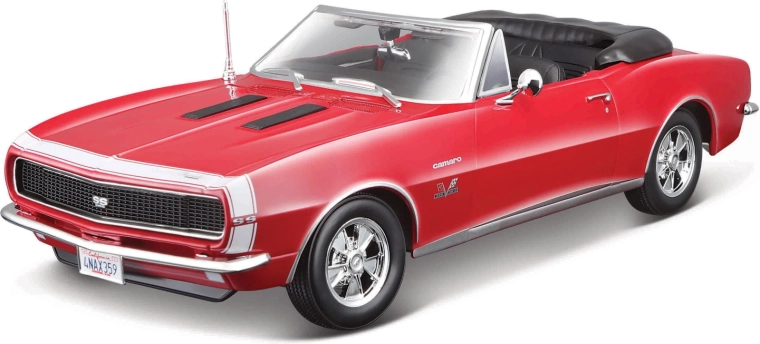 Maisto Chevrolet Camaro SS 396 decapotabil roșu 1:18