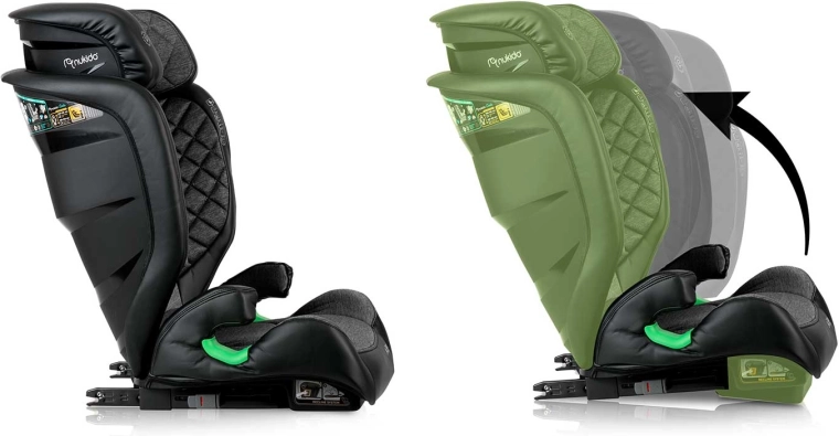 Crește odată cu copilul: 12 poziții ale tetierei