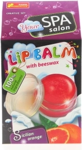 Producerea unui balsam de buze cu ceară de albine - portocală