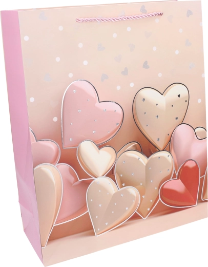 Design romantic lucios cu inimioare