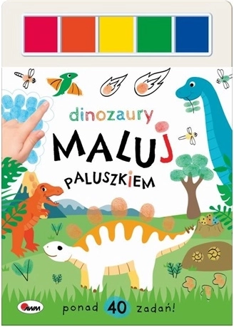 Pictează cu degetele: Dinozauri