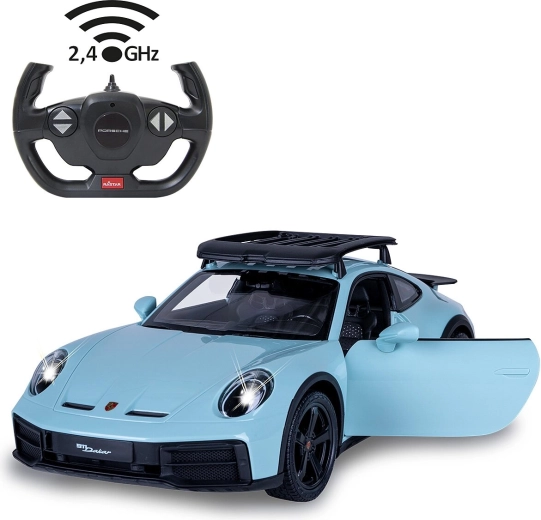 Mașină RC Porsche 911 Dakar 1:14 verde