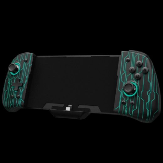FUNLAB Luminpad Gripcon wireless Cybermecha pentru Nintendo Switch și Switch OLED