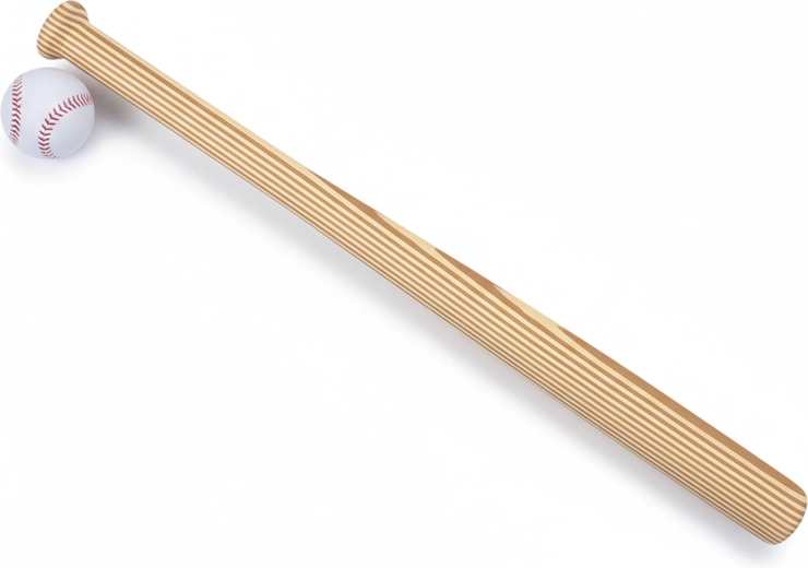Bâtă de baseball cu minge, 59,5 cm - 1 bucată