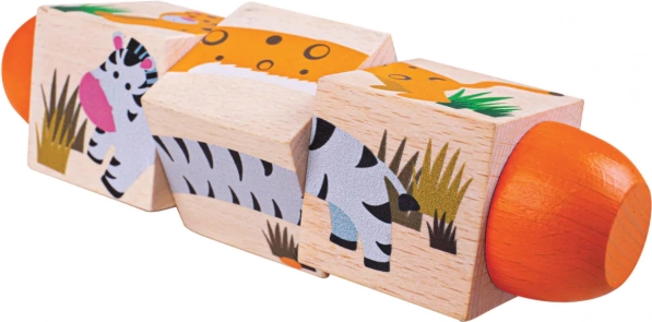 Bigjigs Toys cilindru motric junglă