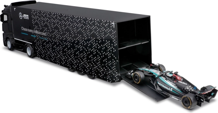 Semiremorcă cu deschidere pentru transport realist F1
