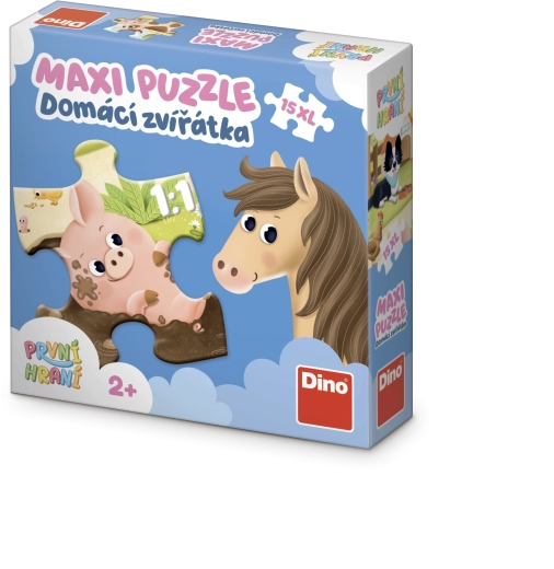 Puzzle Dino Animale domestice XL, 15 piese