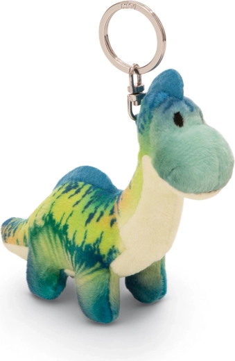Breloc NICI Dino Snackilus verde 11 cm