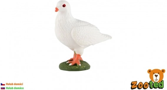Figurină de porumbel domestic 6 cm