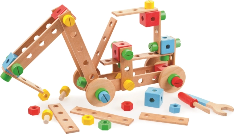 Tidlo – set de construcție din lemn cu asamblare pentru copii