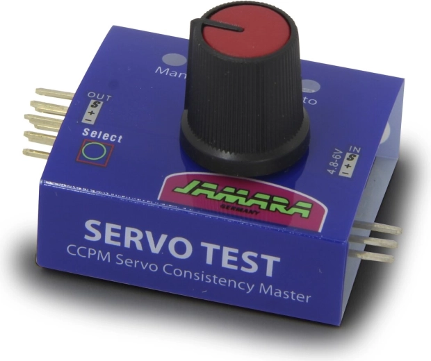 Tester mini pentru servouri CCPM JAMARA