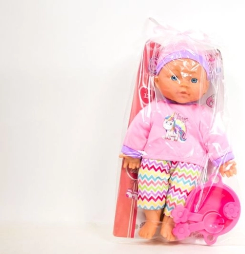 Păpușa Bobas 30 cm cu accesorii