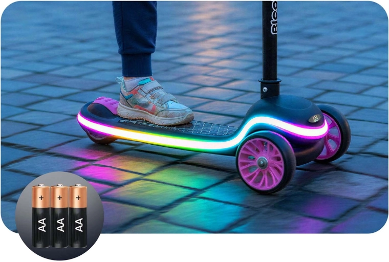 Platformă cu iluminare LED cu 20 de moduri