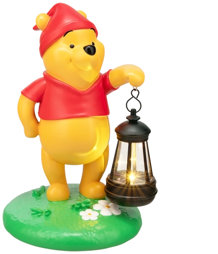 Lumină solară Disney Winnie the Pooh cu lanternă - 1 bucată