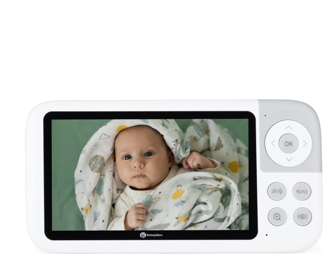 Ecran HD de 5" și vedere pe timp de noapte pentru o imagine de ansamblu perfectă