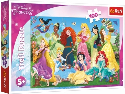 Puzzle Trefl Prințese Disney 100 piese