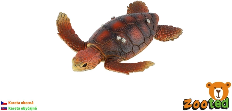 Figurină țestoasă Caretta 8 cm