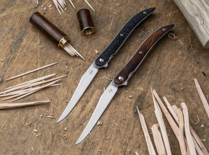 Mâner ergonomic G10 și clip de buzunar