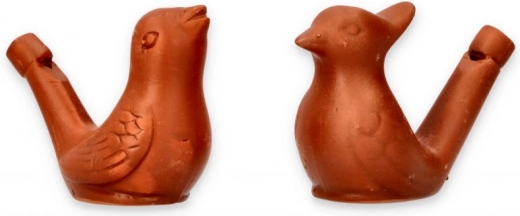Set fluiere de păsări din ceramică