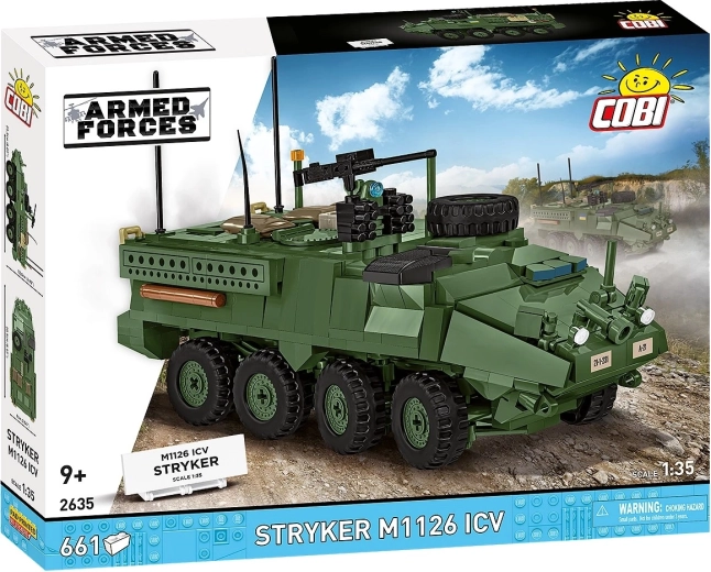 COBI Armed Forces transportor blindat Stryker M1126 ICV 1:35 (661 piese)