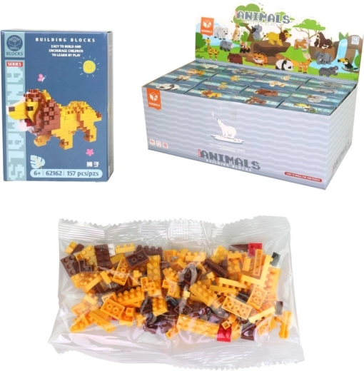 Set de construcție cu animăluț, 16 piese - 1 bucată