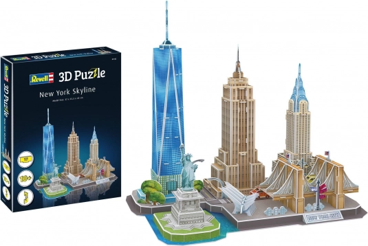 Revell puzzle 3d new york skyline