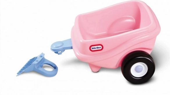 Remorcă roz LITTLE TIKES Cozy Coupe pentru mașinuțe fără pedale