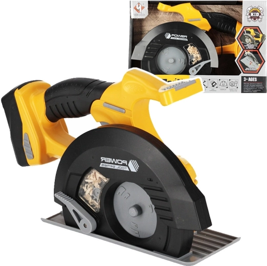 Jucărie fierăstrău cu disc mobil și lumină