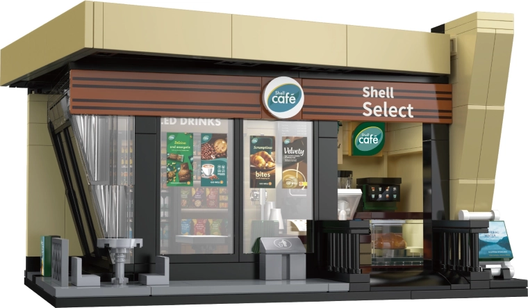 Aspect autentic Shell Café