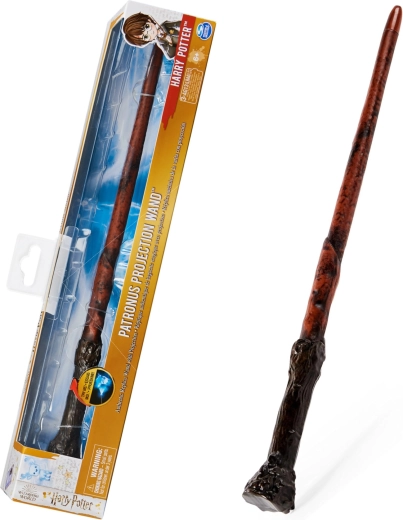 Baghetă magică Harry Potter cu proiecția Patronusului
