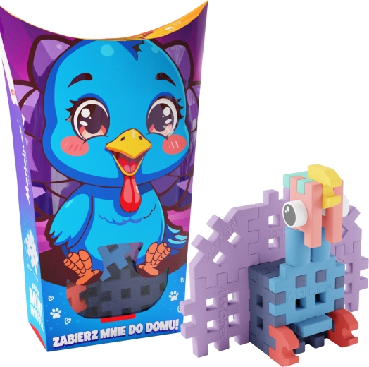 Cărămizi de construcție Mini Waffle Pocket Pets curcan