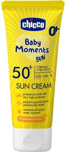 Cremă de protecție solară pentru copii Chicco SPF 50+ 75 ml de la naștere