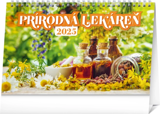 Calendar de birou Farmacia naturii 2025 NOTIQUE