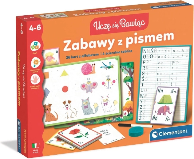 Distracții cu literele – joc educativ cu tăblițe și carduri ștergibile