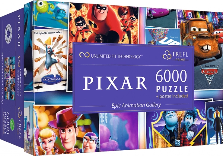 Puzzle TREFL Galeria Epică Disney Pixar 6000 de piese